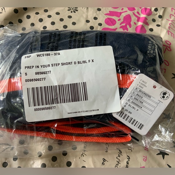 Free People Movement ~ Prep In Your Step Lined Varsity Shorts ~ SMALL ~ NWT - Picture 3 of 16